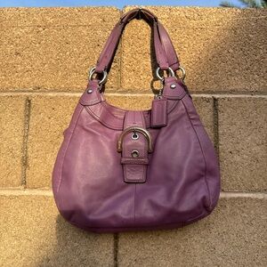 Coach Lynn Purple Bag